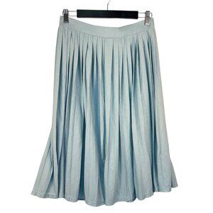 Atmosphere Pleated Midi Skirt | Seafoam | SIZE 10
